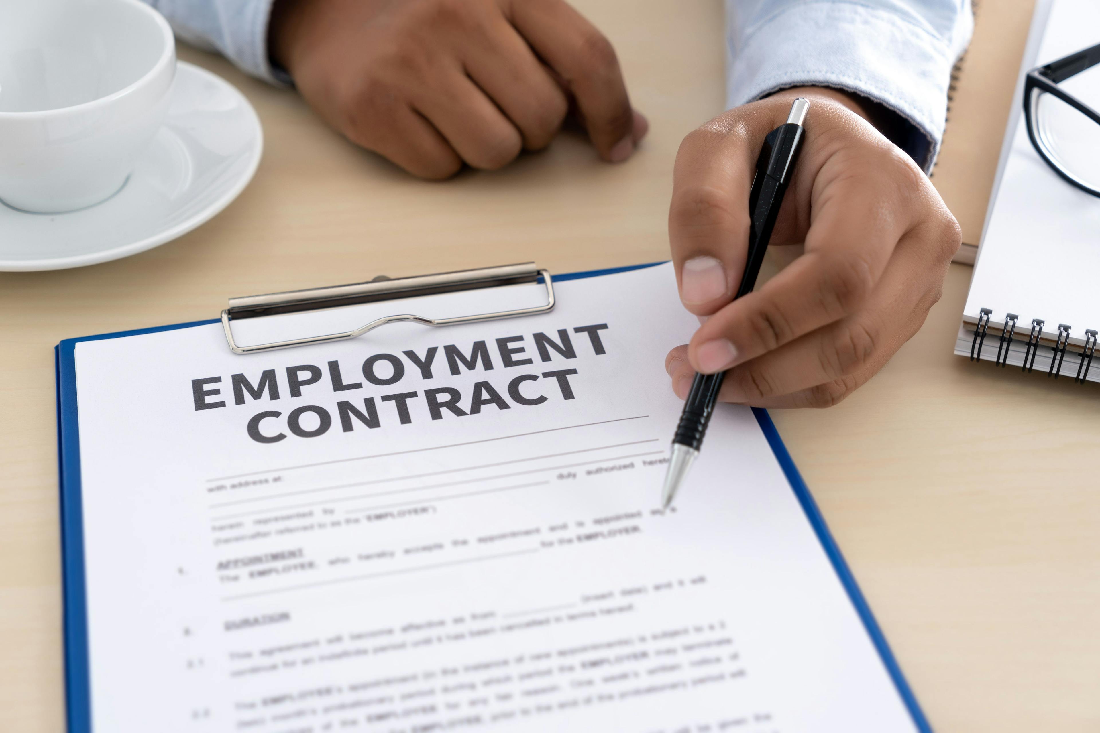 Pre- and Postemployment Contract Review: Safeguard Your Interests 