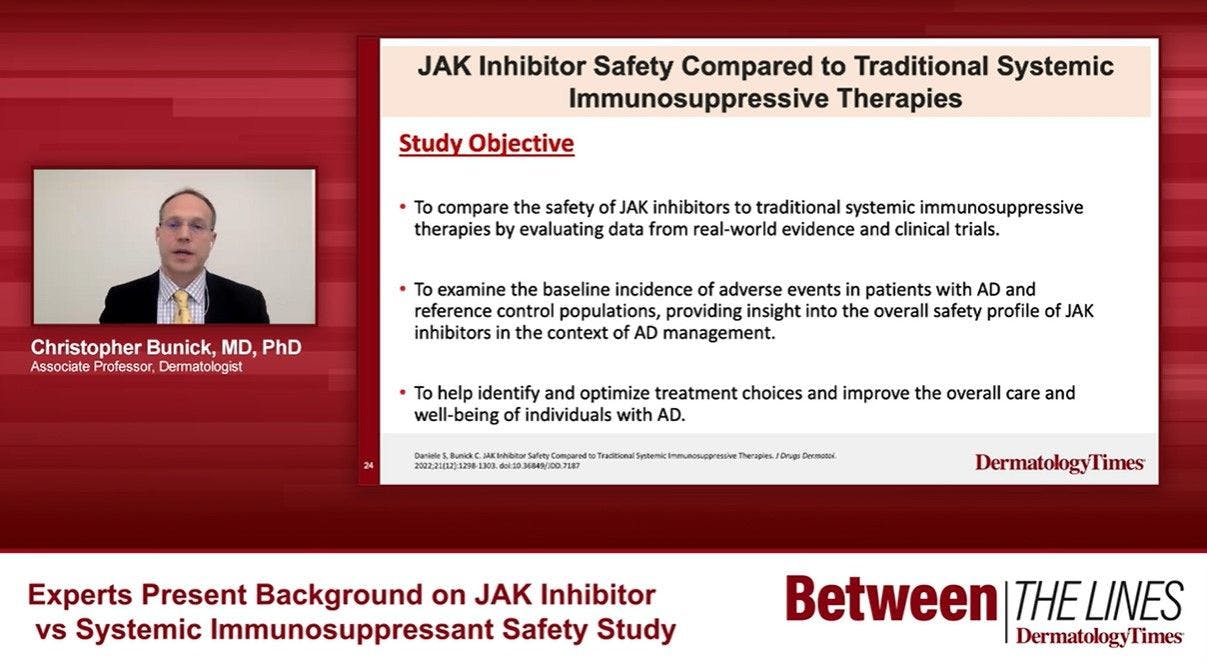 Experts Present Background on JAK Inhibitor vs Systemic Immunosuppressant Safety Study