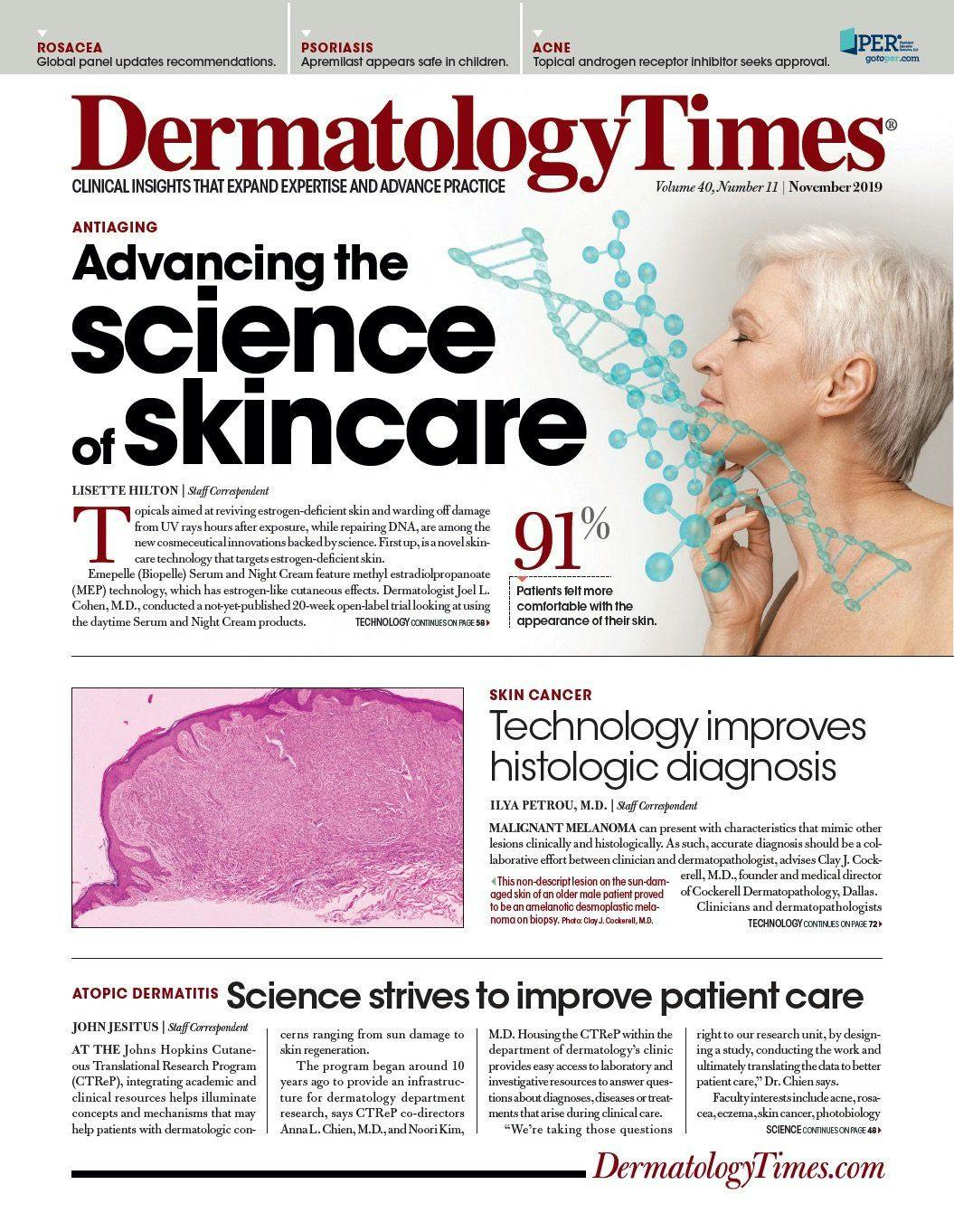 Dermatology Times, November 2019 (Vol. 40, No. 11)