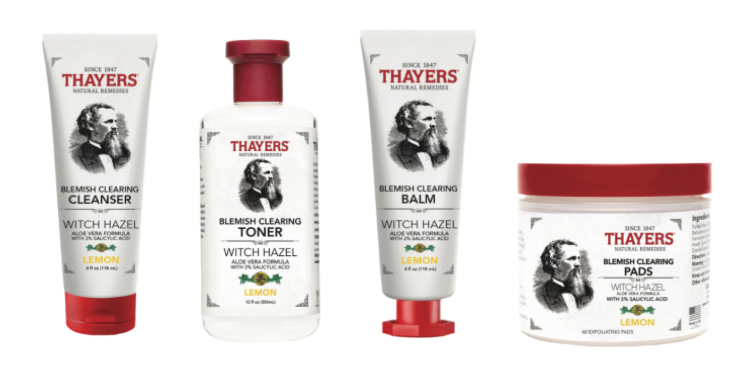Thayers launches acne-tailored skincare line