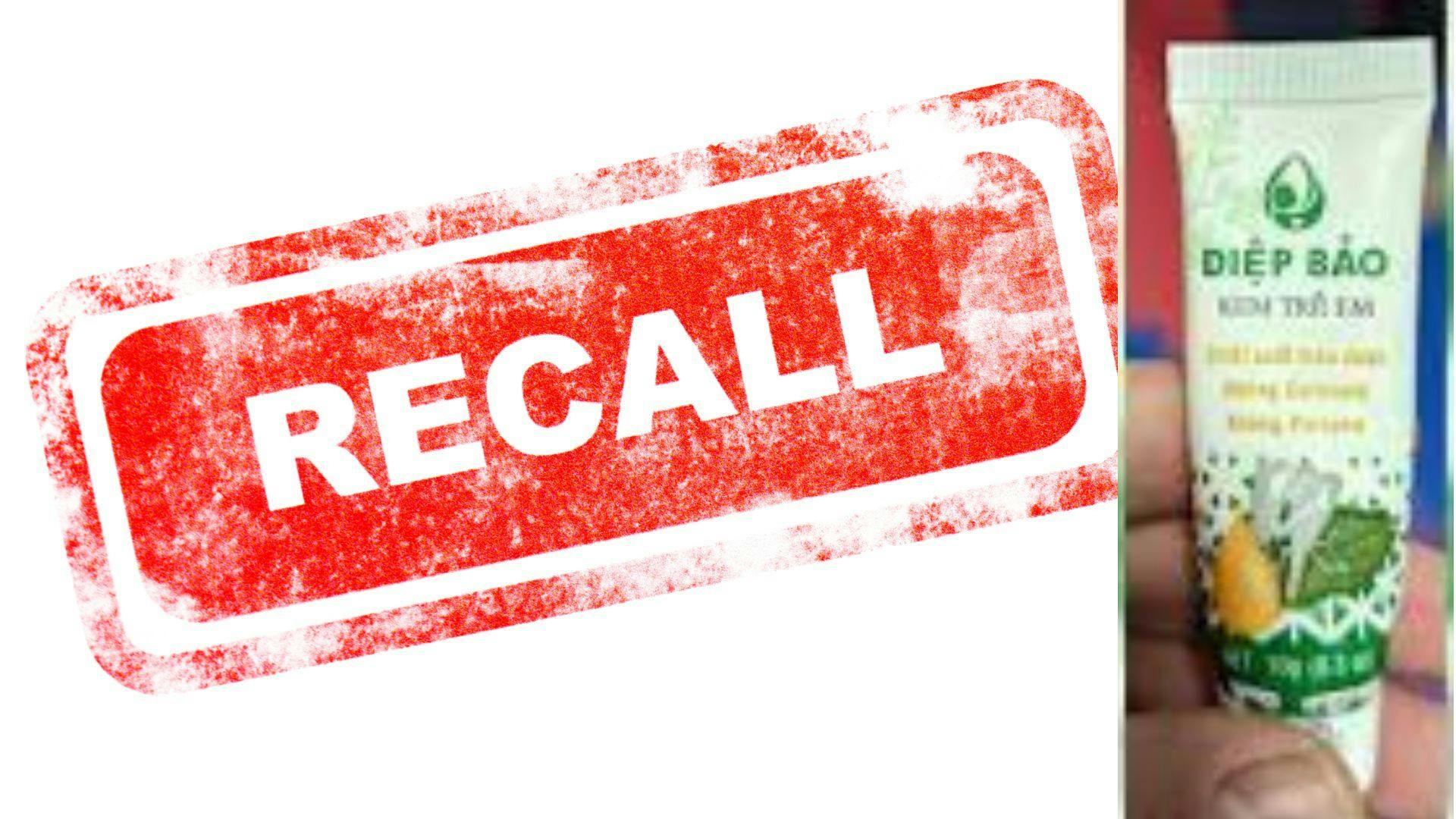 Diep Bao Cream Recalled Following Elevated Blood Lead Levels in Infants