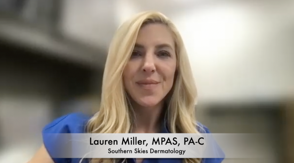 Lauren Miller, PA-C, Discusses SDPA and Updates in Dermatology  
