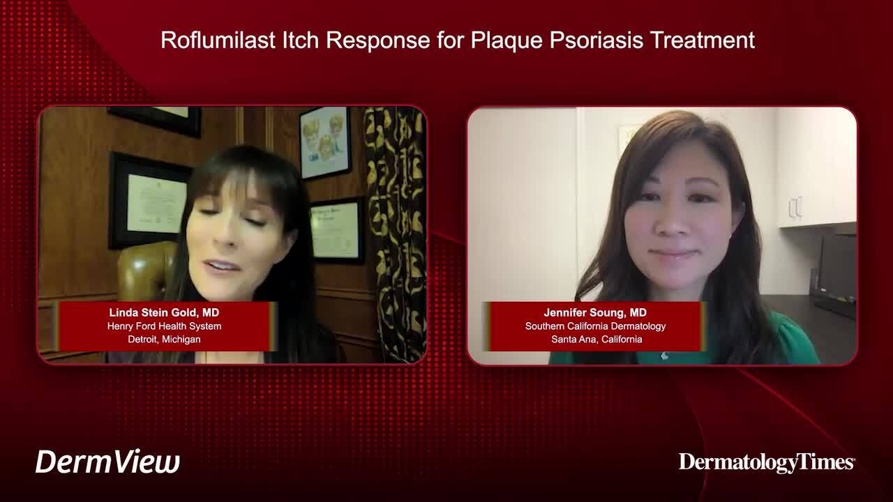 Roflumilast Itch Response for Plaque Psoriasis Treatment