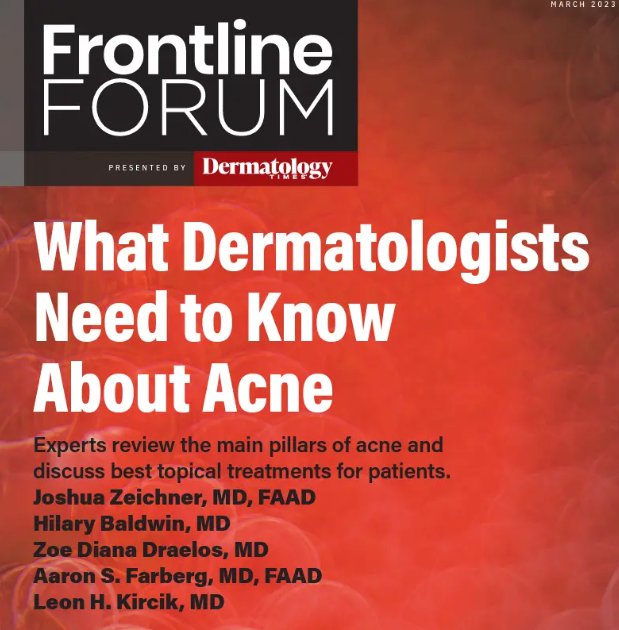 Frontline Forum Part 2: A Discussion of the Pathophysiology of Acne and Available Treatment Strategies