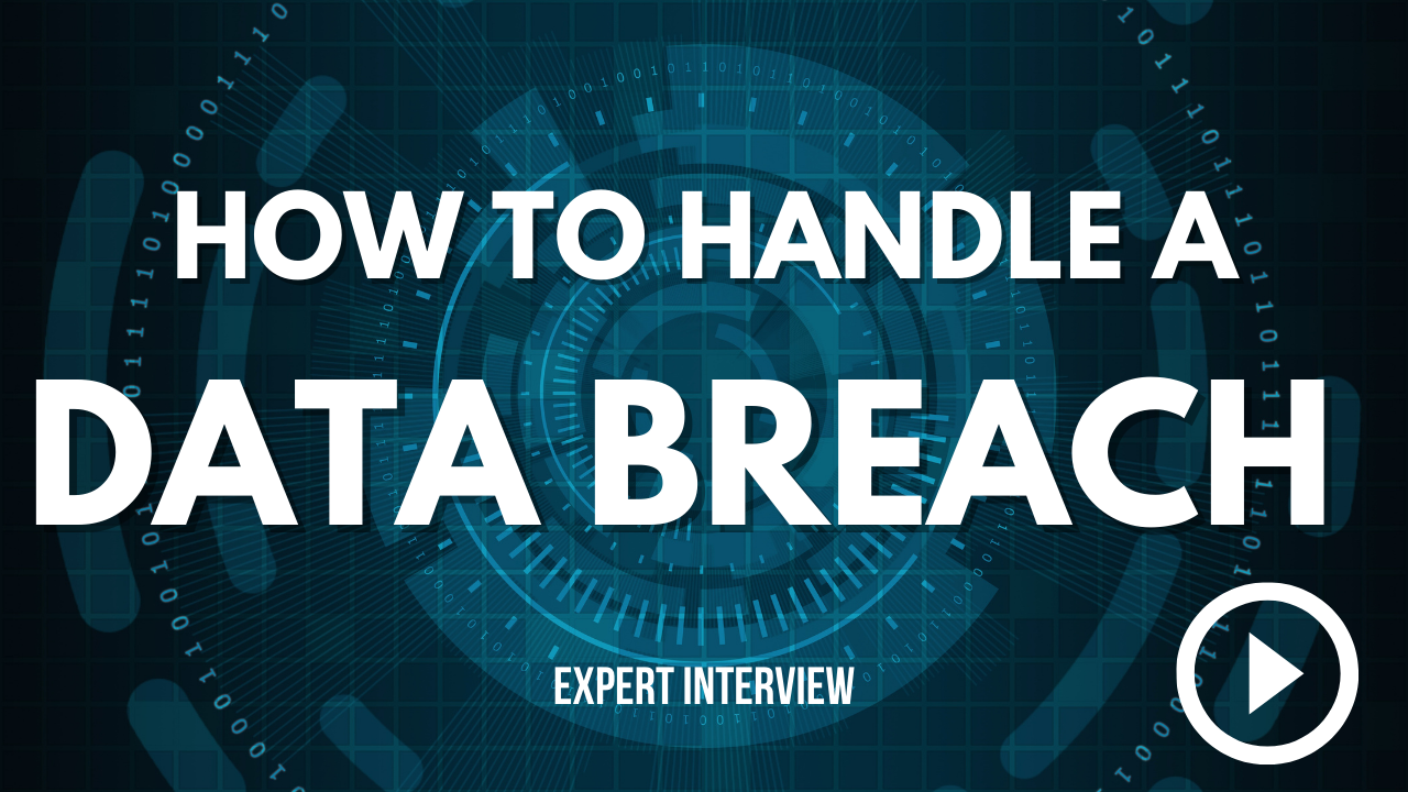How to handle a data breach