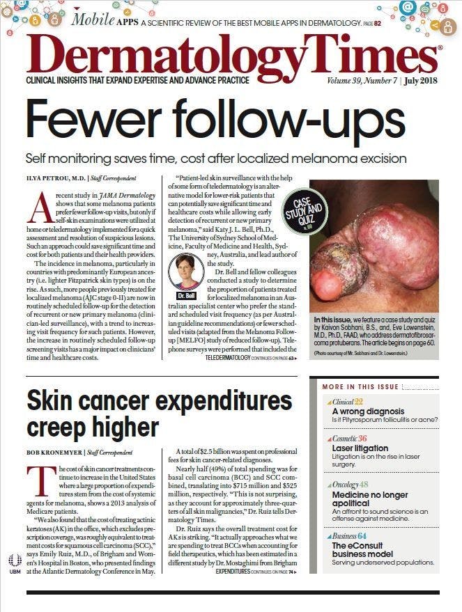 Dermatology Times, July 2018 (Vol. 39, No. 07)