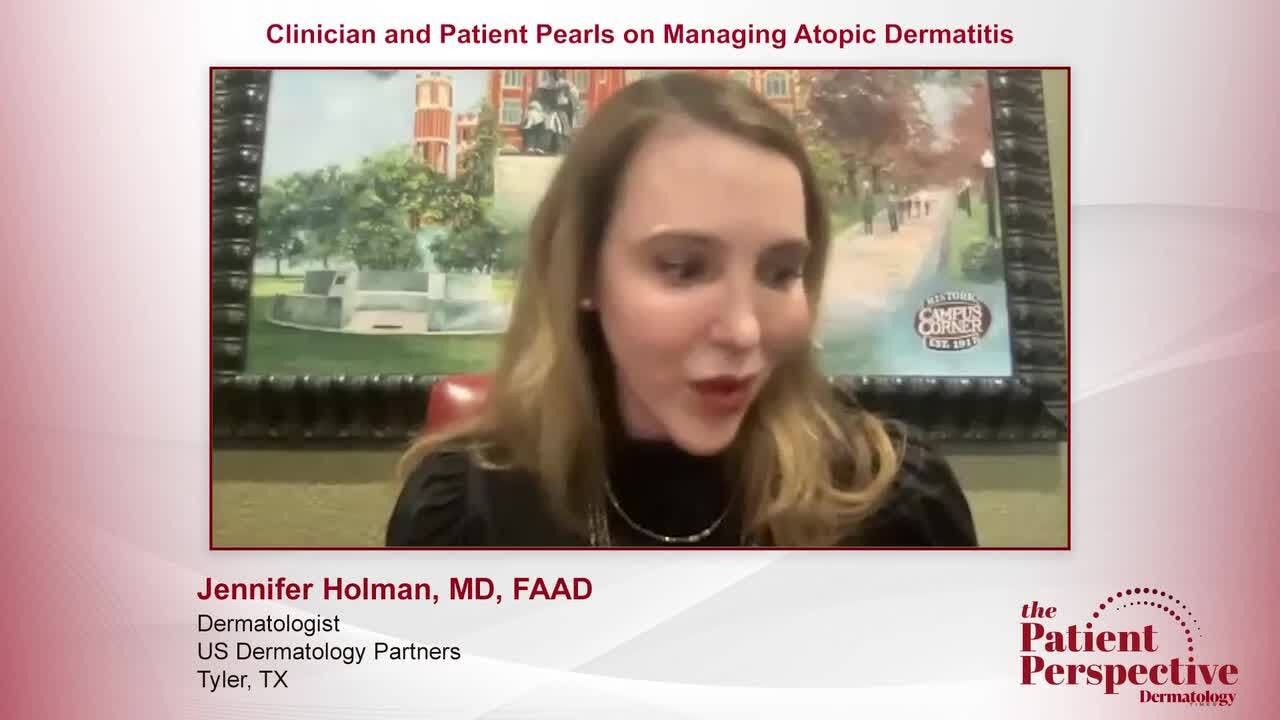 Clinician and Patient Pearls on Managing Atopic Dermatitis 